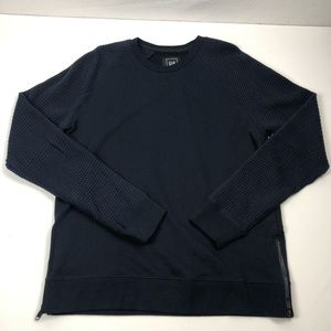 GAP | Navy Long Sleeve Knit Cozy Pullover | Large